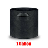 10 Pack Breathable Fabric Plant Grow Pots 2 to 20 Gallon Sizes - 10 Gallon-10PCS - Extra Image