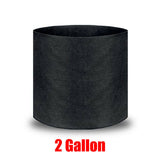 10 Pack Breathable Fabric Plant Grow Pots 2 to 20 Gallon Sizes - 20 Gallon-10PCS - Rear View