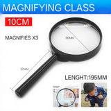 10cm Handheld Magnifying Glass Loupe for Optimal Reading Clarity