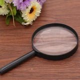 10cm Handheld Magnifying Glass Loupe for Optimal Reading Clarity - Extra Image