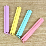 Plastic Sealing Bag Clip Sealer Clamp Kitchen Storage Food Snack Chips Seal Tool - 12PCS - 45-Degree Angle