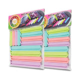 Plastic Sealing Bag Clip Sealer Clamp Kitchen Storage Food Snack Chips Seal Tool - 12PCS - Front View