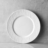 Ceramic Steak Vegetable Dessert Salad Plate Home Dinner Plate Kitchen Dining - 8.5inch - Top-Down View