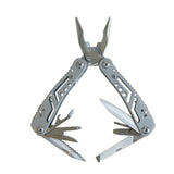 Outdoor Camping Multifunctional Folding Pliers Knife Tool Survival Gear Kit - Front View