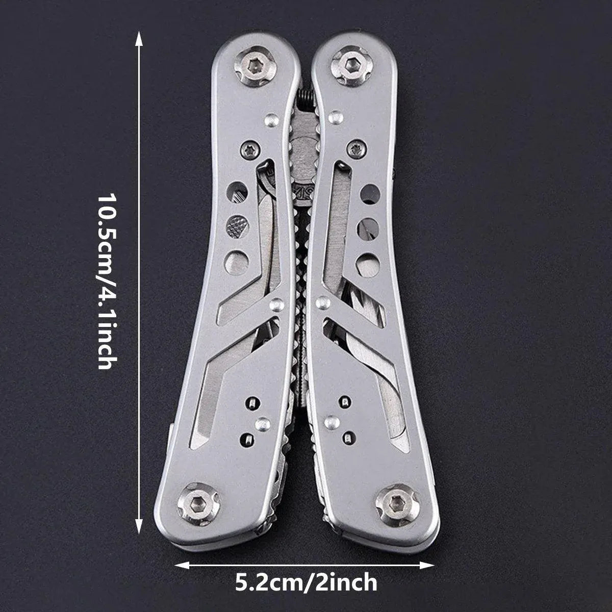 Outdoor Camping Multifunctional Folding Pliers Knife Tool Survival Gear Kit