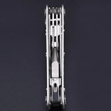 Outdoor Camping Multifunctional Folding Pliers Knife Tool Survival Gear Kit - Low Angle