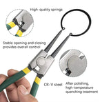 4 Piece Circlip Pliers Set 7 Inch Internal and External Straight and Bent Nose Tools