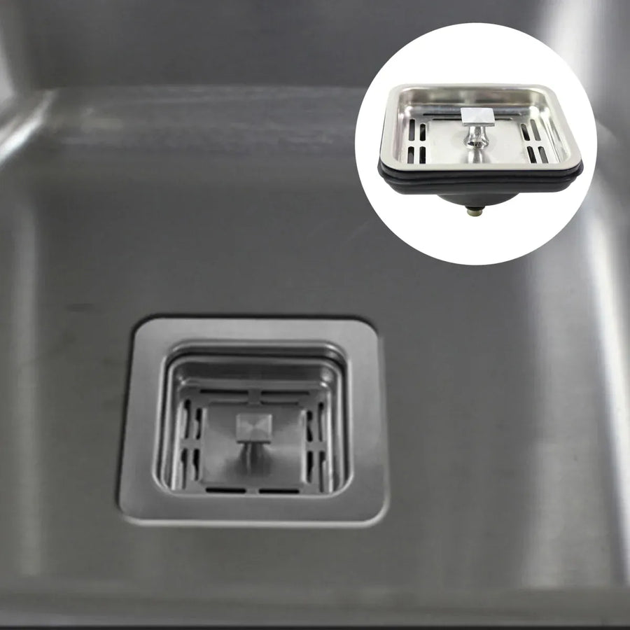 Kitchen Waste Disposer Square Lid Sink Plug Food Disintegration Drain Cover Tool