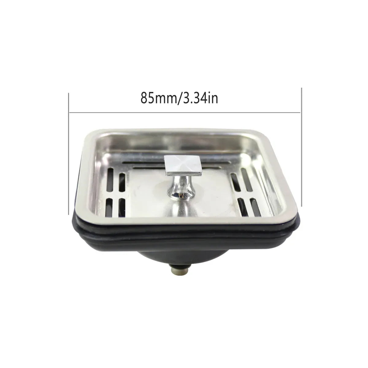 Kitchen Waste Disposer Square Lid Sink Plug Food Disintegration Drain Cover Tool