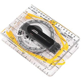 Baseplate Pocket Compass Military Orienteering Hiking Camping Maps Lensatic Army - Extra Image