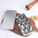 30X Polymer Clay Cutter Stainless Steel Geometry Pottery Tool Cutting Mould Diy - Side View