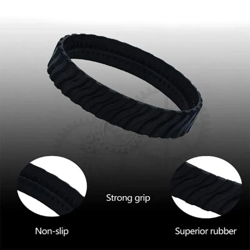 2/4PCS Replacement Pool Cleaner Tires for Zodiac MX6 MX8 R0526100 Tracks - 2PCS