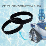 2/4PCS Replacement Pool Cleaner Tires for Zodiac MX6 MX8 R0526100 Tracks - 2PCS - Low Angle