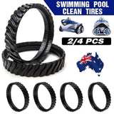 2/4PCS Replacement Pool Cleaner Tires for Zodiac MX6 MX8 R0526100 Tracks - 2PCS - Extra Image