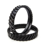 2/4PCS Replacement Pool Cleaner Tires for Zodiac MX6 MX8 R0526100 Tracks - 2PCS - Front View