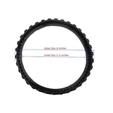 2/4PCS Replacement Pool Cleaner Tires for Zodiac MX6 MX8 R0526100 Tracks - 2PCS - Side View