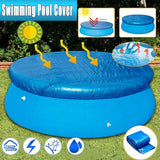Round Swimming Pool Cover Lot For Garden Outdoor Paddling Family Pools - 183cm