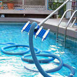 Heavy Duty Flexible Pool Vacuum Head with Wheels for 38mm Hose