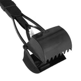 Long Handle Pet Pooper Scooper with Clamping Jaw for Dog Waste Pickup Outdoor Use - Extra Image