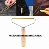 Portable Lint Remover Clothes Fuzz Shaver Reusable Trimmer Manual Roller Carpet - 45-Degree Angle