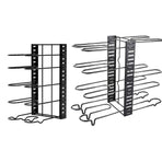 Multi-Layer Vertical Pot Lid Storage Rack Folding Kitchen Countertop Organizer - 5th-Floor