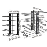 Multi-Layer Vertical Pot Lid Storage Rack Folding Kitchen Countertop Organizer - 5th-Floor