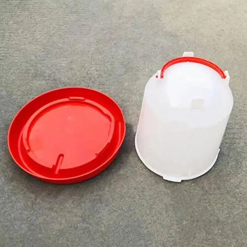 Durable Poultry Feeder and Waterer for Chicken and Chook Farming Use - Waterer