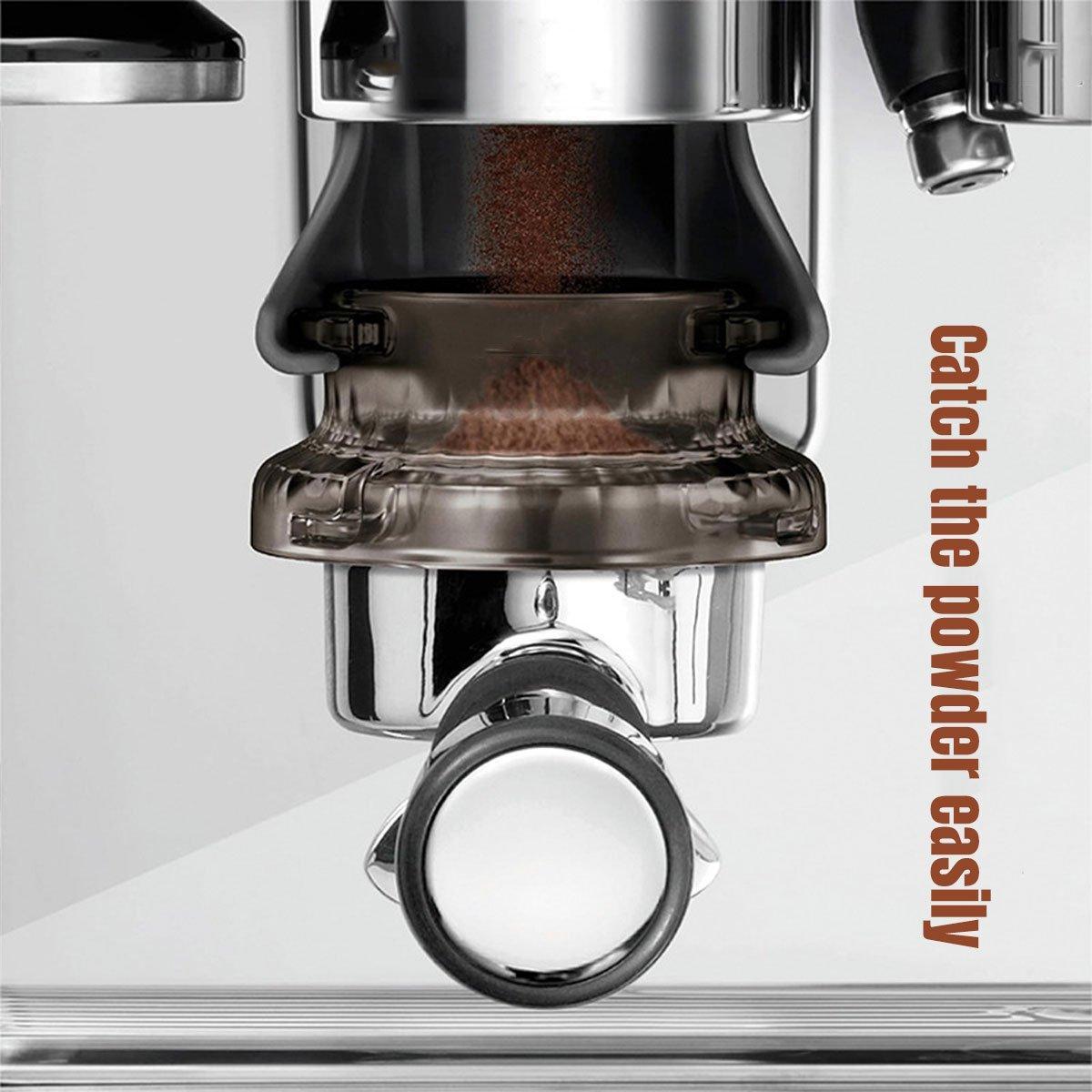 Coffee Machine Powder Catch Ring Espresso Dosing Funnel Barista Grounds Tool