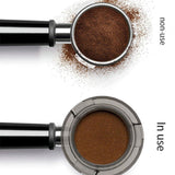 Coffee Machine Powder Catch Ring Espresso Dosing Funnel Barista Grounds Tool - 45-Degree Angle