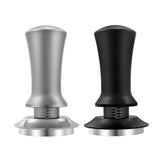 Adjustable Coffee Tamper with Scale Constant Pressure Espresso Powder Press Tool - Black-51mm - Front View