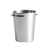 58mm Stainless Steel Coffee Catchers Coffee Maker Handle Accessories Durable Use - Black - Close-Up Angle