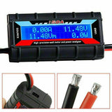 150A Digital LCD Amp Watt Meter Power Analyser Solar Caravan - 45-Degree Angle