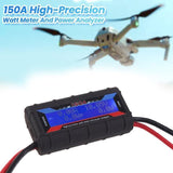 150A Digital LCD Amp Watt Meter Power Analyser Solar Caravan - Close-Up Angle