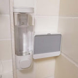 Wall Mounted Soap Dispenser Manual Press Shower Gel Bottle for Hand Sanitizer - Extra Image