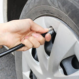 Air Tyre Inflator Pressure Meter Car Truck Tire Pump Hose Gauge Compressor Tools