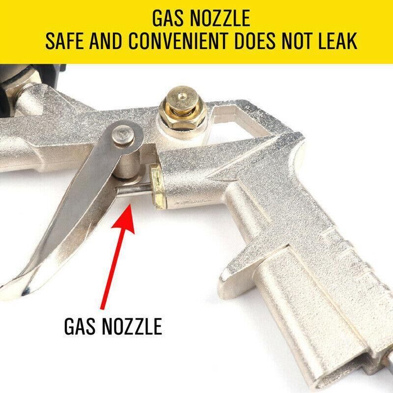 Air Tyre Inflator Pressure Meter Car Truck Tire Pump Hose Gauge Compressor Tools