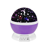 LED Night Star Galaxy Projector Rotating Lamp for Bedroom Ambience and Gift Use - Pink - Extra Image