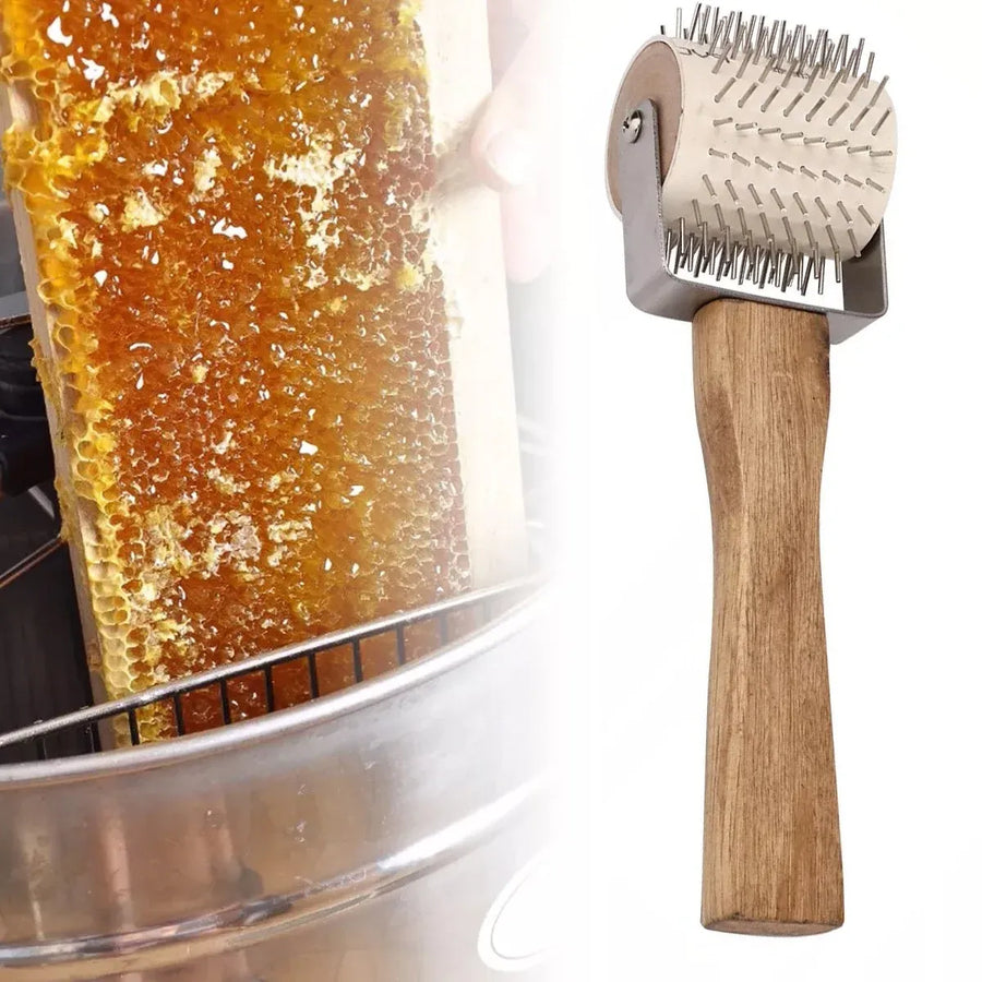 Steel Needle Roller Propolis Harvester Beekeeping Tool for Hive Collection