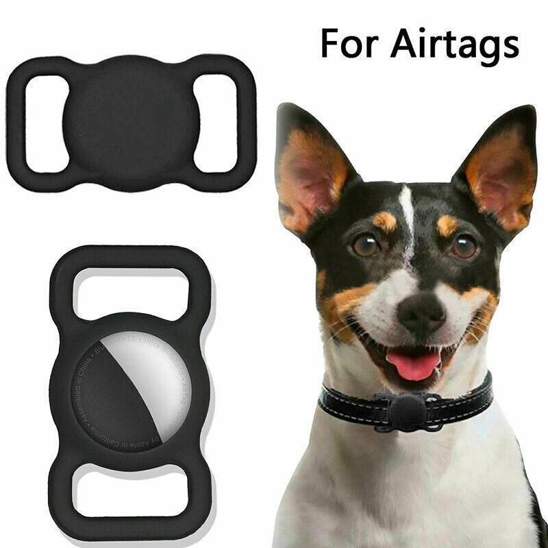 Silicone Collar Attachment Case Compatible with Tracking Device for Pets - Pink