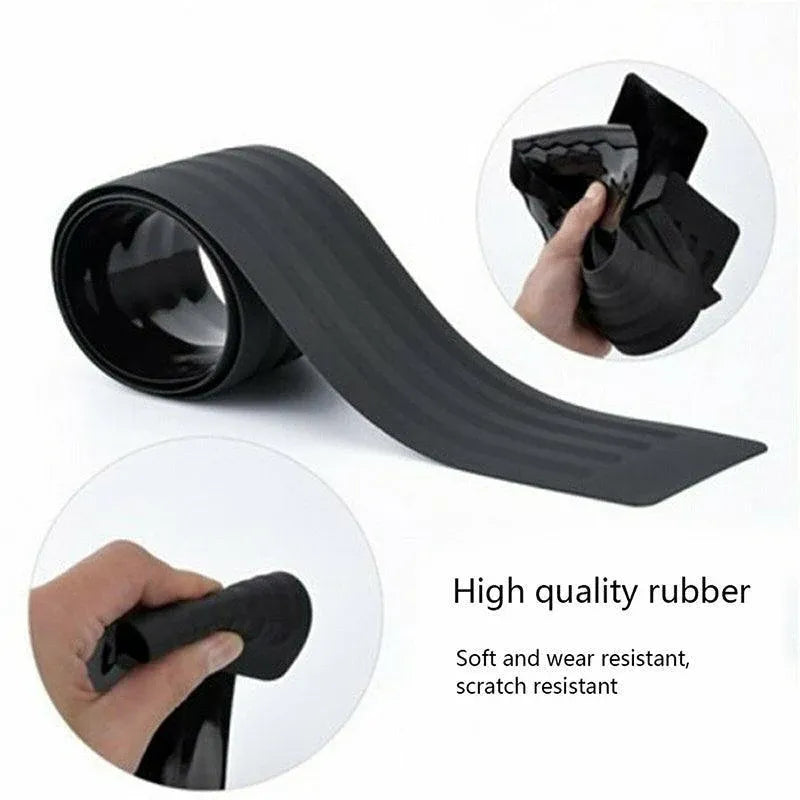 Car Trunk Rear Edge Protector Rubber Bumper Guard  No Scratch Auto Universal  Au
