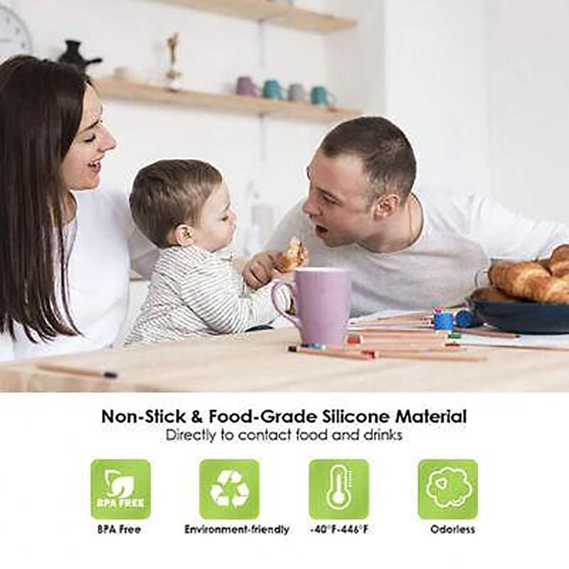 Large Ice Cube Tray Ball Maker Big Silicone Mold Sphere Whiskey Round Mould - Circular 6 grid