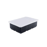 Large Ice Cube Tray Ball Maker Big Silicone Mold Sphere Whiskey Round Mould - Circular 6 grid - Close-Up Angle