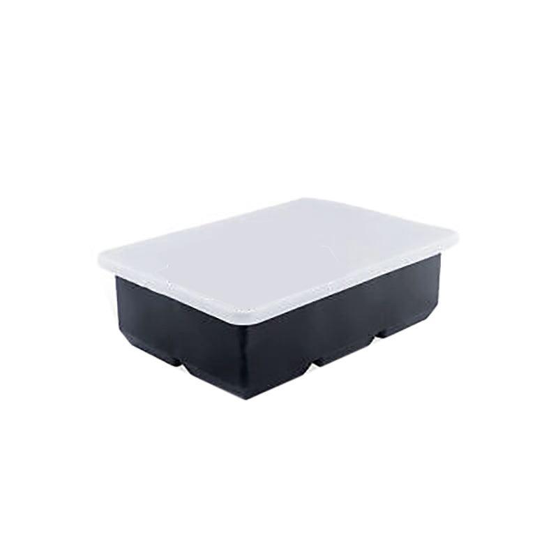 Large Ice Cube Tray Ball Maker Big Silicone Mold Sphere Whiskey Round Mould - Square 6 grid