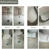 Kitchen Bathroom Sink Sealing Strip Waterproof Tape 3.2M White Easy to Clean White - 38mm*3.2m - Top-Down View