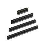 Pure Copper Handle North Black American Style for Closet Drawer Cabinet Door - 96mm