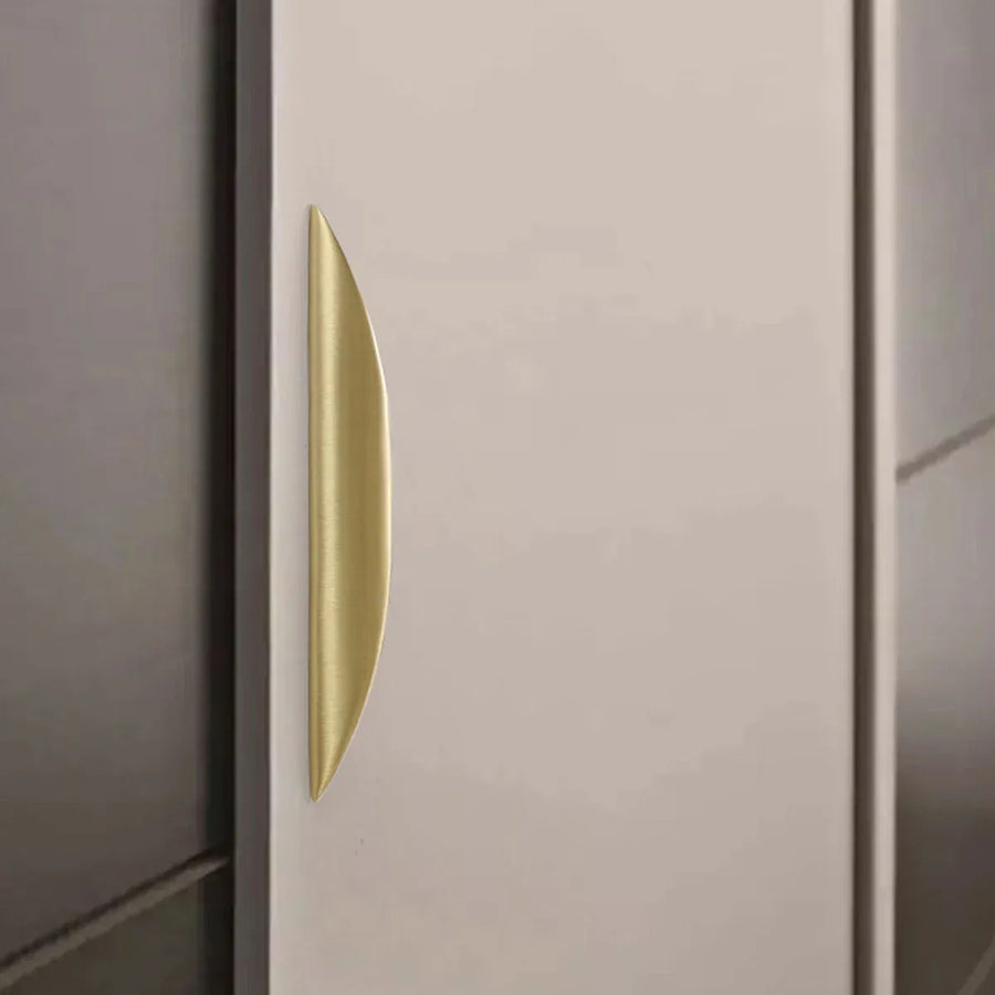 Chinese Cabinet Door Handle Pure Copper Pull Drawer Hand Handle Furniture - Type A-64mm