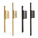 Modern Wardrobe Cabinet Handles Simple Door Pull Handles Home Furniture Hardware - Grey-L