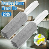 Pumice Stone Wand Tile Cleaning Stains Brush Cleaner Tool Toilet Bowl Bathtub