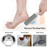 2X Toilet Bowl Brush Cleaning Pumice Stone Stains Bathtub Wand Tile Cleaner Tool