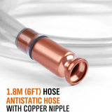 Syphon Jiggler Hose Pump Copper Attachment Self Priming 18Mm 1.8M Petrol Liquid - Extra Image